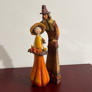 Delton Products Corp. Harvest Pilgrim figurines set